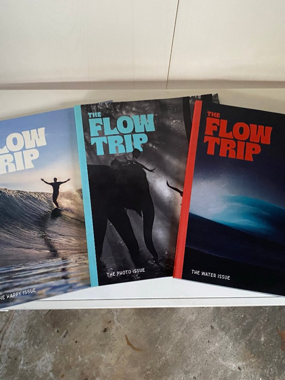 Flow Trip Magazines x3